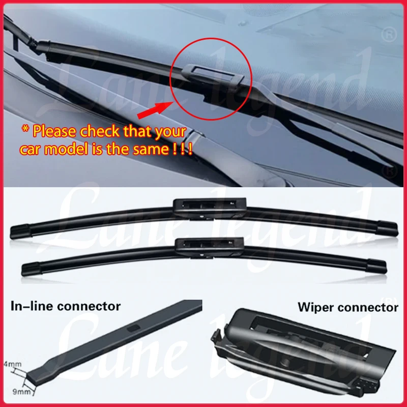 2 Tergicristalli Bosch AeroEco Per Renault Clio IV (2012-2019) - 65cm + 34cm