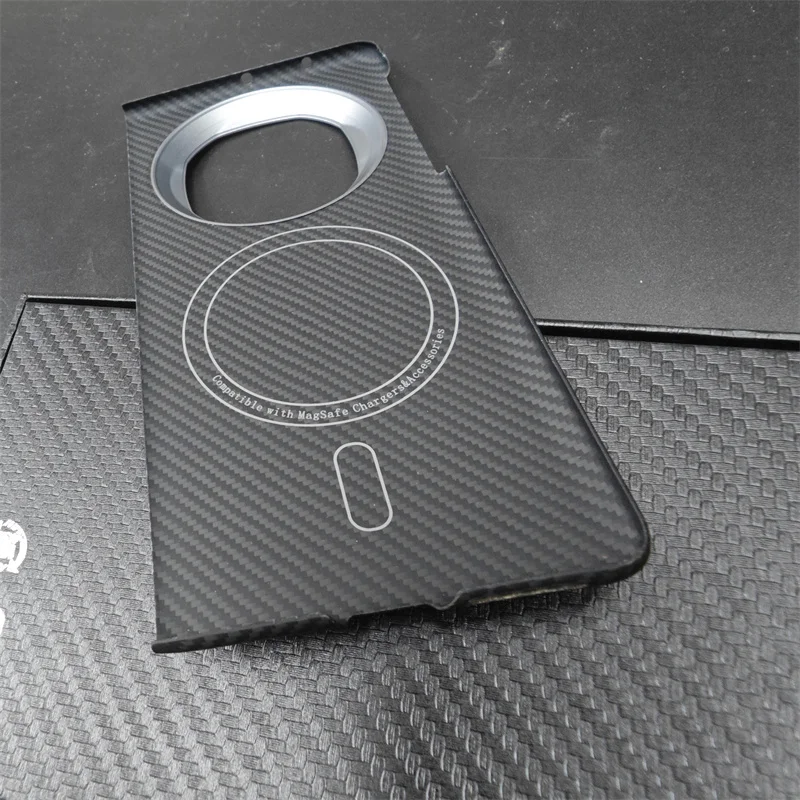 Carbon Fiber Magnetic Aramid Fiber Shockproof Protective Phone Case