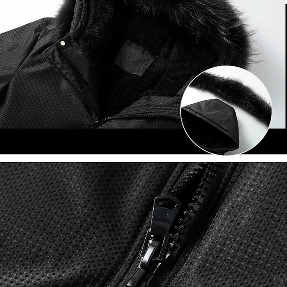 Winter Long Parkas Men Thick Fleece Jacket Coat Plus Size 10XL Fashion Casual Cargo Parkas Male Outerwear Big Size 10XL