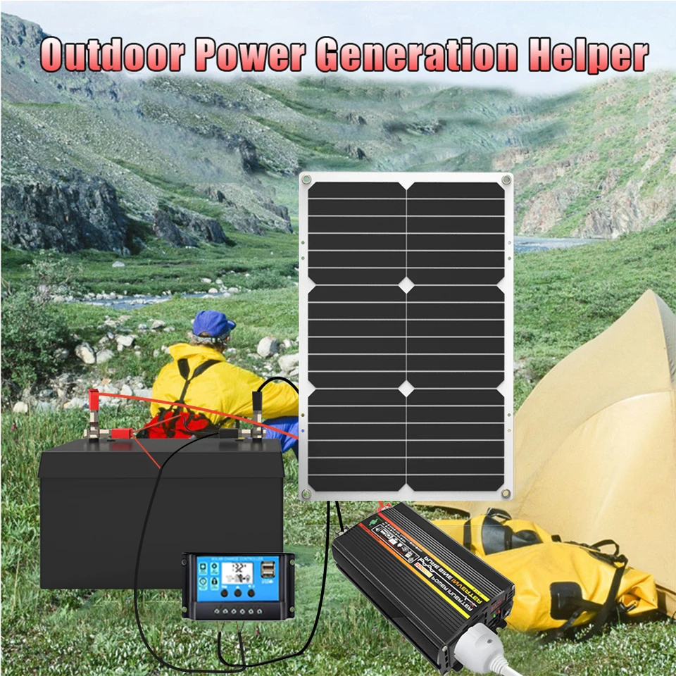 ソーラーパネル 100W 防災用 ポータブル電源 充電器 太陽光 ソーラーパネル 100W 防災用 ポータブル電源 充電器 太陽光