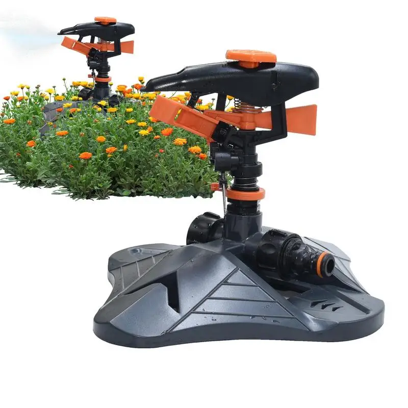 

360 Degree Rotation Garden Sprinkler Quality Water Sprayer With Flexible Water Spray Mode Connecting Design Automatic Irrigation