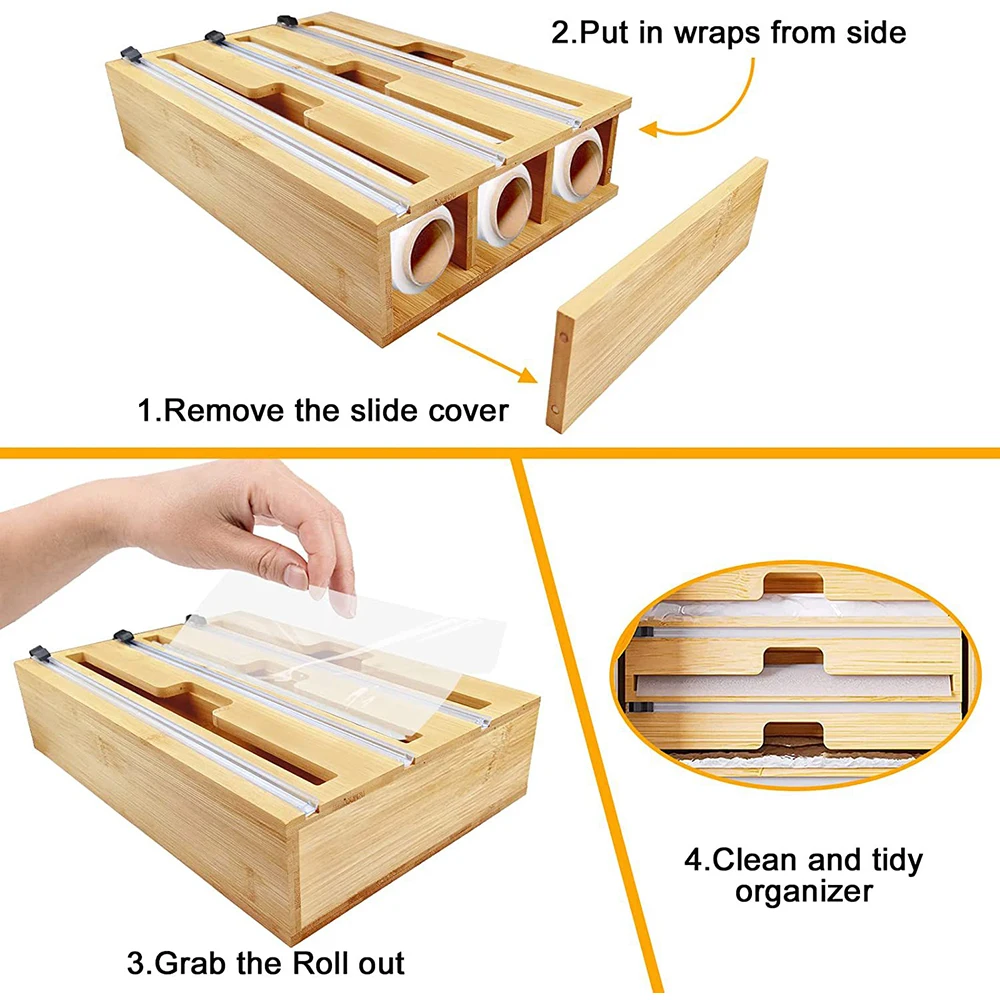 Dérouleur De Papier Aluminium Avec Coupeur,Distributeur Avec