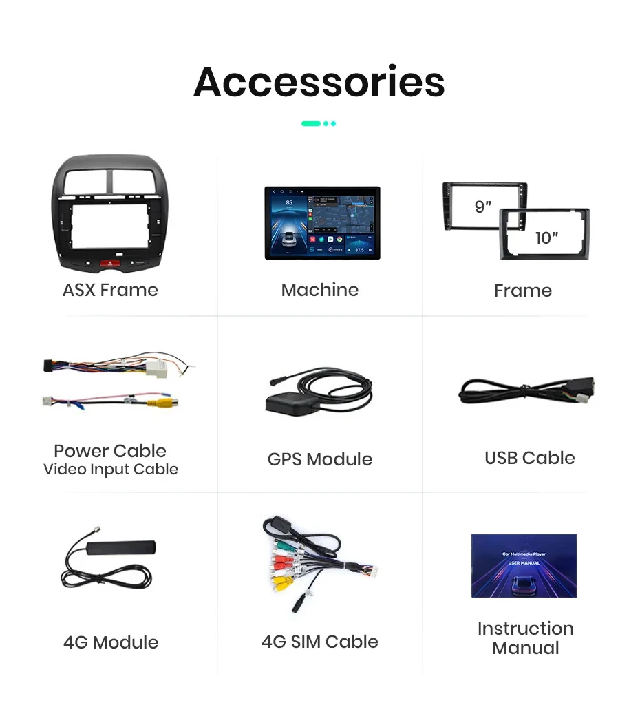 Junsun x7 Serie 13.1 "ai Voice Wireless Carplay Android Auto Autoradio für Mitsubishi Asx 1-Multimedia Autoradi – Detail 27