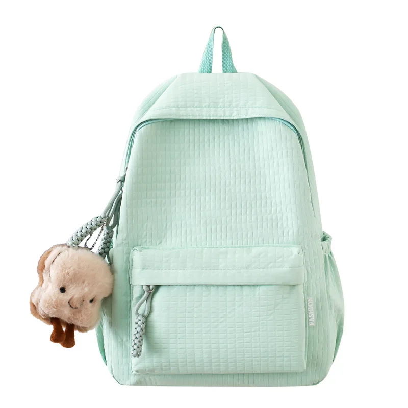 

Школьные сумки для девочек-подростков, рюкзак для учащихся среднего возраста, женские нейлоновые сумки для книг, корейский рюкзак для кампуса