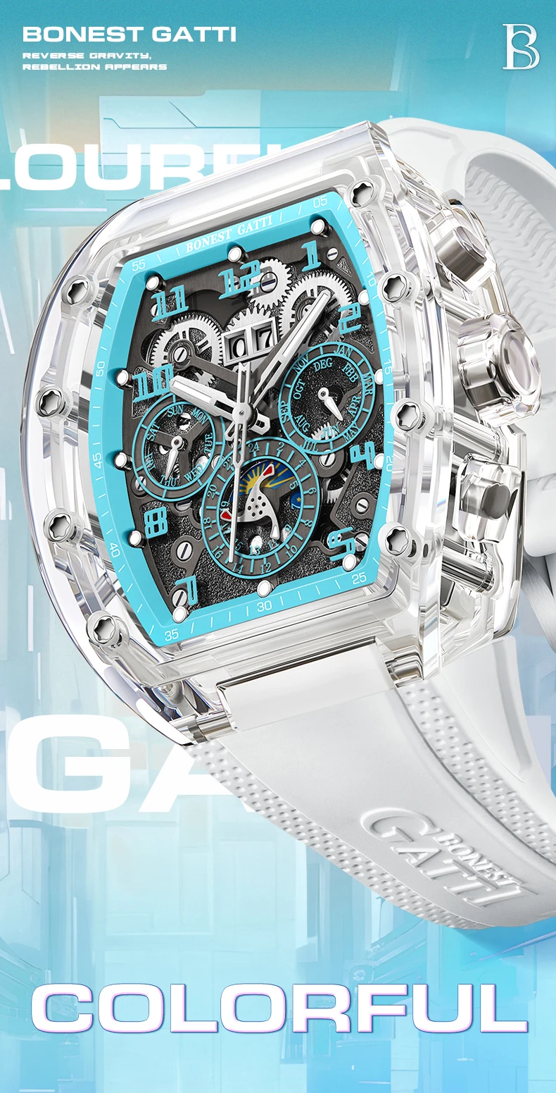 BONEST GATTI Men Automatic Watch front view