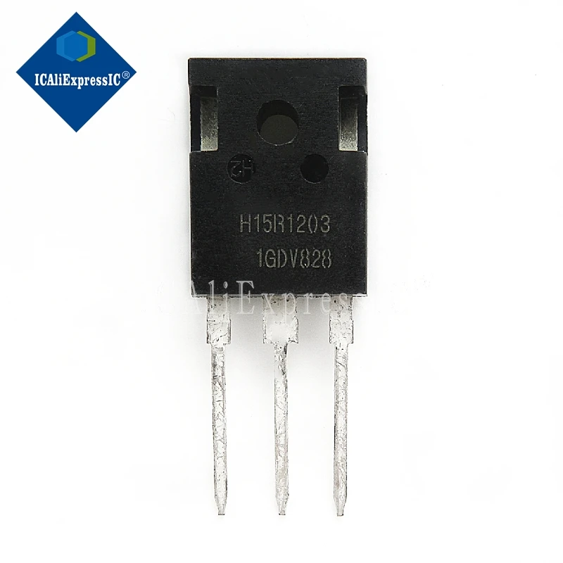 

5 шт./партия, IHW15N120R3 TO-247 H15R1203 IHW15N120 TO247 15N120 15A 1200V