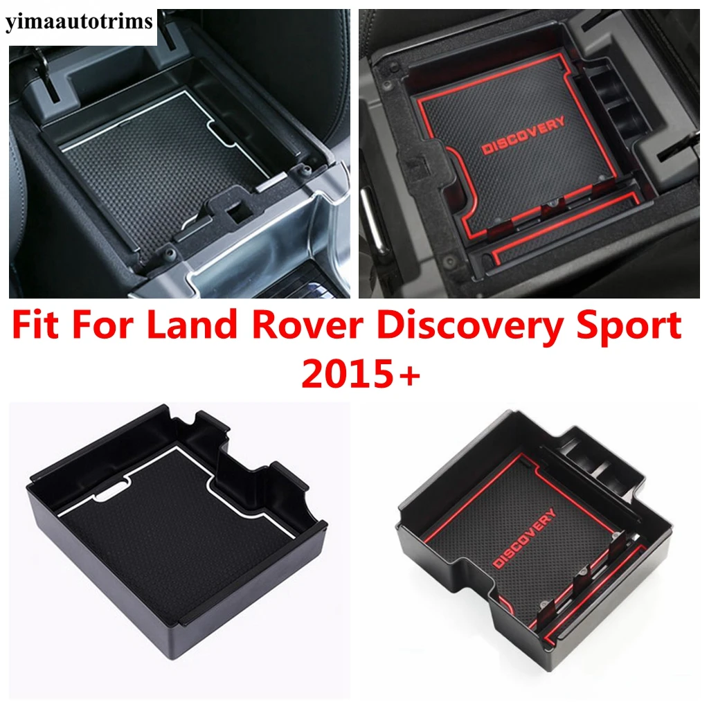 

Central Control Armrest Storage Box Phone Container Organizer Holder For Land Rover Discovery Sport 2015 - 2019 Car Accessories