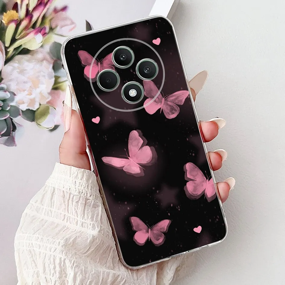 Cute Cartoon Silicone Soft Clear Bumper Case