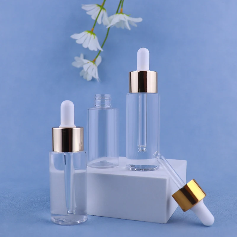 50 Fioles Compte-Gouttes 2ml - Plastique Souple - Pour Huiles Essentielles, Maquillage - Avec Bouchon Vis