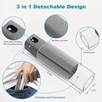 Mini Screen Cleaner Spray Smartphones Soft Microfiber Polishing Cloth Phone PC Cleaner Set Cleaning Brush for Apple IPad IPhone 2