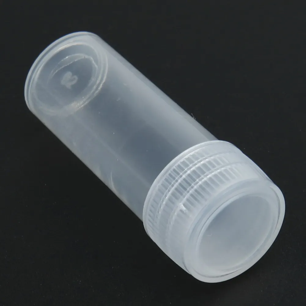 Transparent Plastic Medicine Bottles 5g Volume for Seed Granular Objects