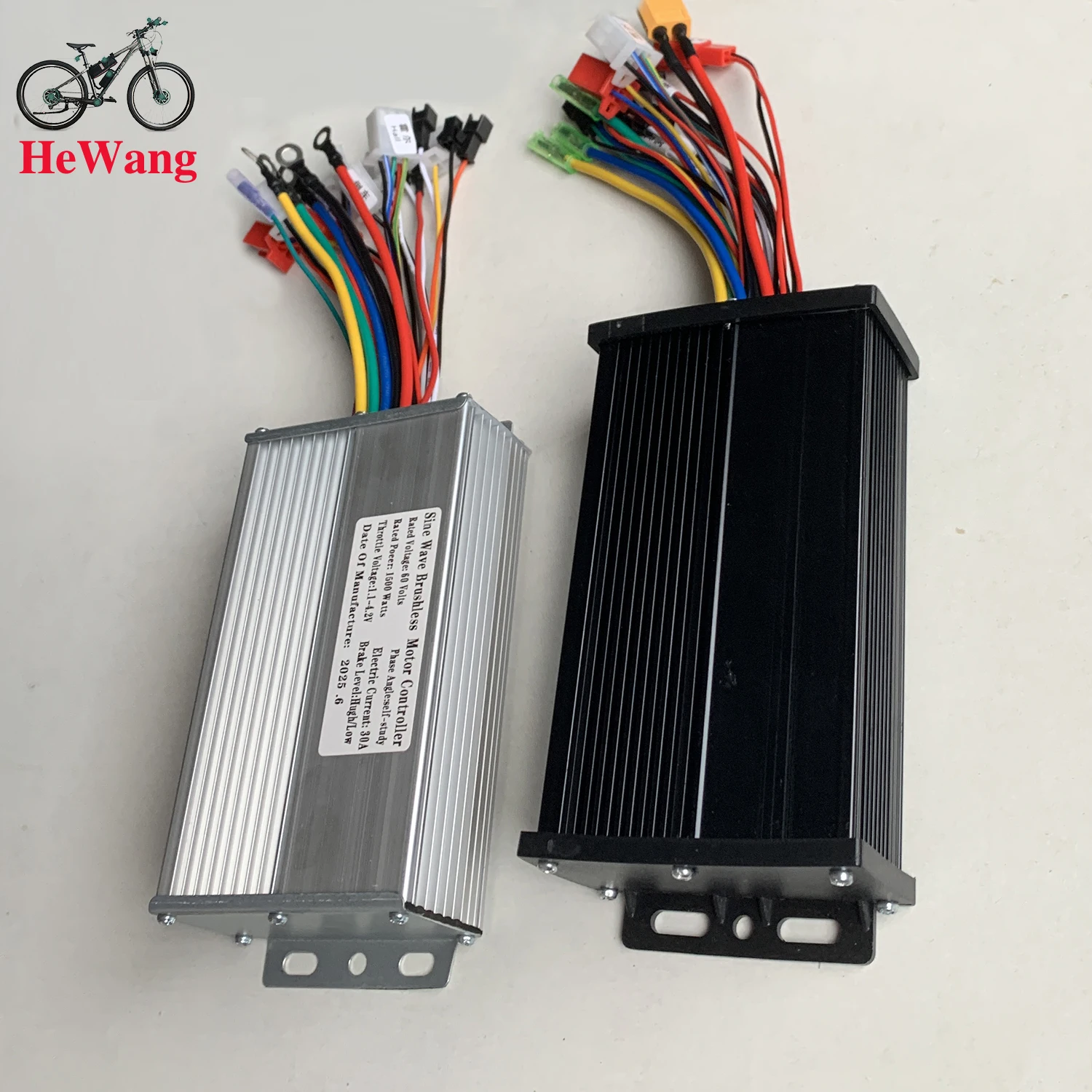 36V 48V 52V 64V Sine wave brushless motor controller 30A 1000W controller for 6P