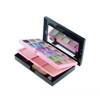 Women Gift All In One Makeup Kit Full Set Eyeshadow Pigment Palette Lip Gloss Blush Lipstick Concealer Brush Mirror Brow Make up 2