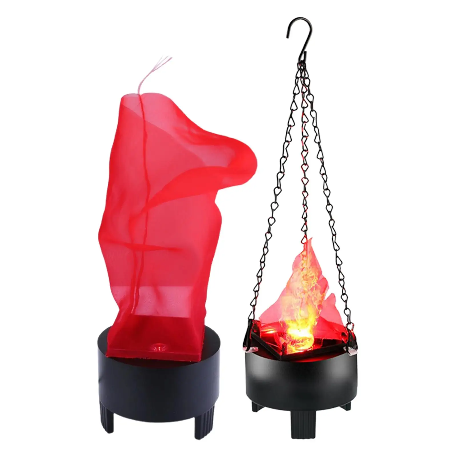

3D Artificial Fire Flames Flickering Campfire Lamp for Outdoor Christmas