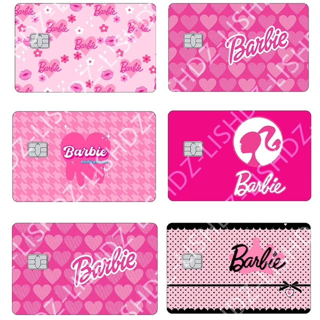 14 Styles Kawaii Barbie Matte Card Stickers: Enhance Your Style with Cartoon Fashion