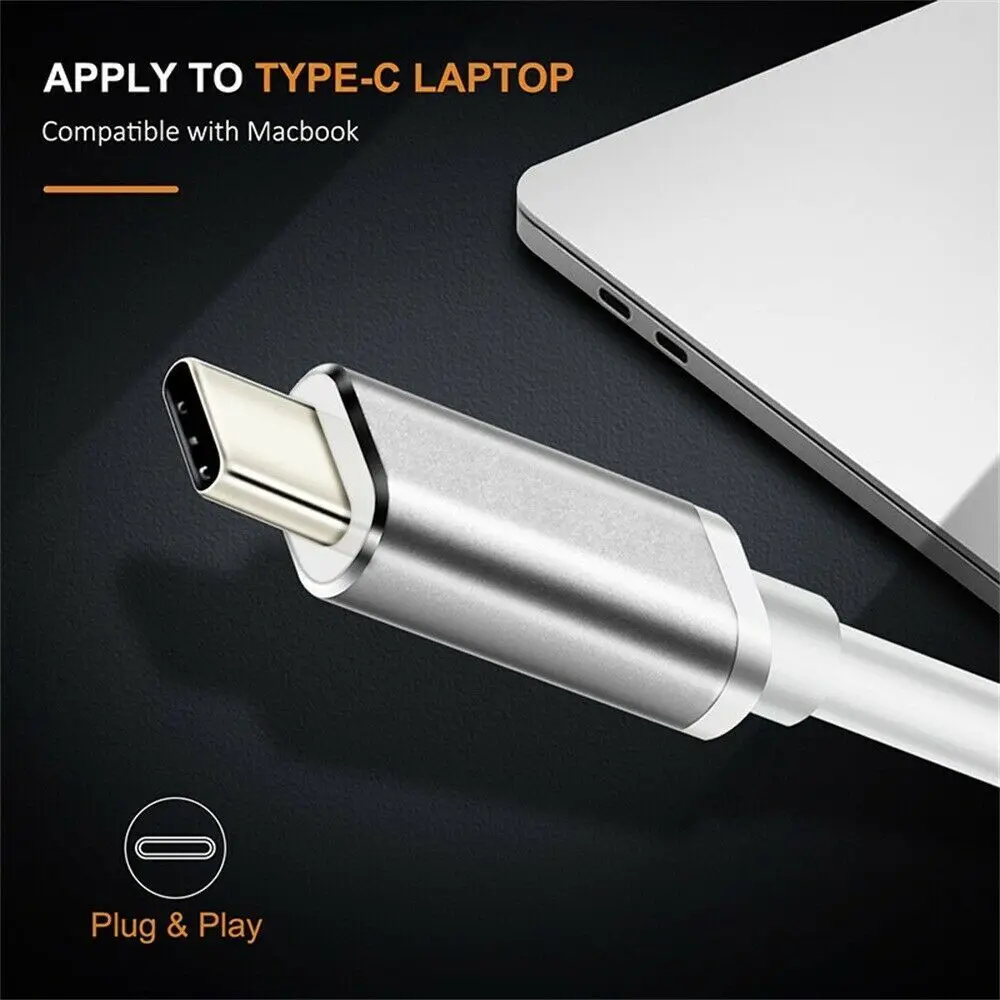 USB-C USB 3.1  C-Mini DisplayPort DP 1080p HDTV  ̺ 2 
