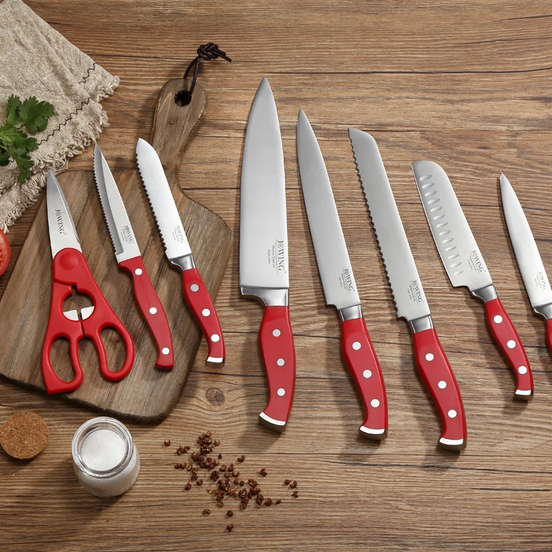 Professional Knife Sets | 11-Piece Block Knife Set and Cutting Board | imarku