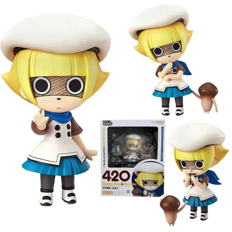 

In Stock Original GOOD SMILE GSC 420 NENDOROID Ozawa Rina Nameko Touch Detective Anime Figure Model Collecile Action Toys Gifts