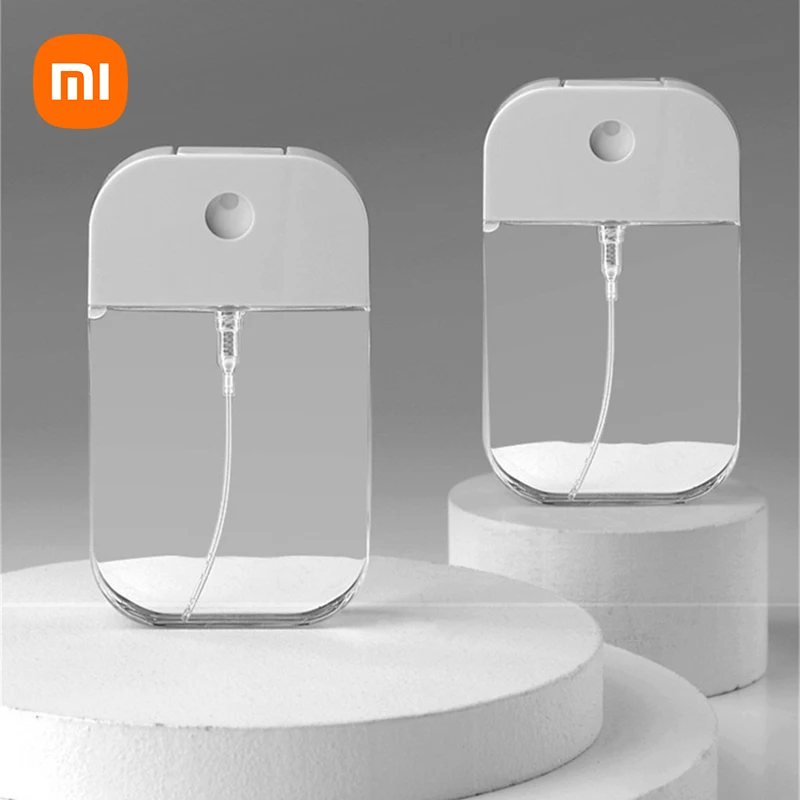 Xiaomi Mini Spray Bottle Hand Sanitizer Alcohol Bottles Refillable