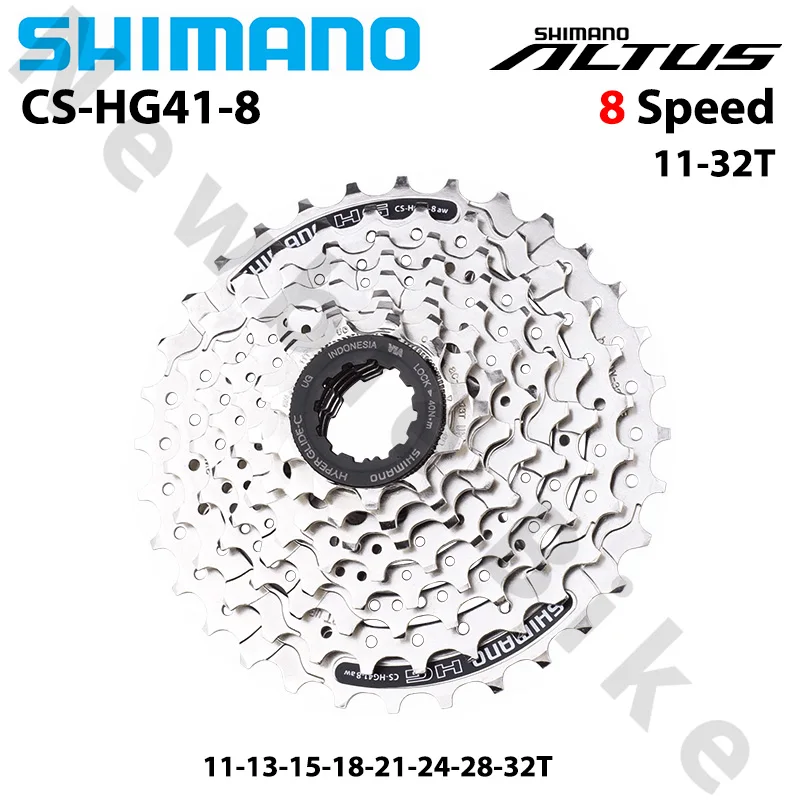 SHIMANO 8-Gang-Mountainbike, zusammenklappbares Auto-Kassettenturmrad CS-HG41-8 CS-HG31-8 HG50-8 HG51-8 11-28T/32T/34T Original – Detail 4