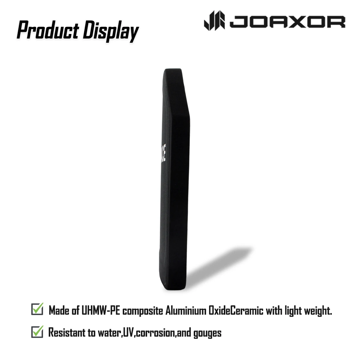 JOAXOR 10X12 Genuine ISO NIJ II Super Light Hard Armor Plate Bulletproof Plate For Personal Defense Bulletproof Protecti