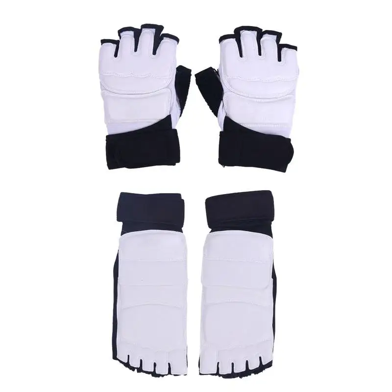 Taekwondo Gloves Karate Sparring Gear Hand Foot Protector Boxing Gloves Hand Foot Protector MMA Taekwondo Adult Kids