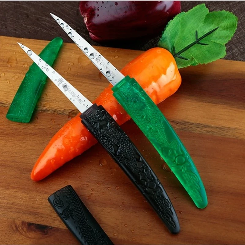 Stainless Steel Fruit Carving Knife Set for Kitchen Decoration