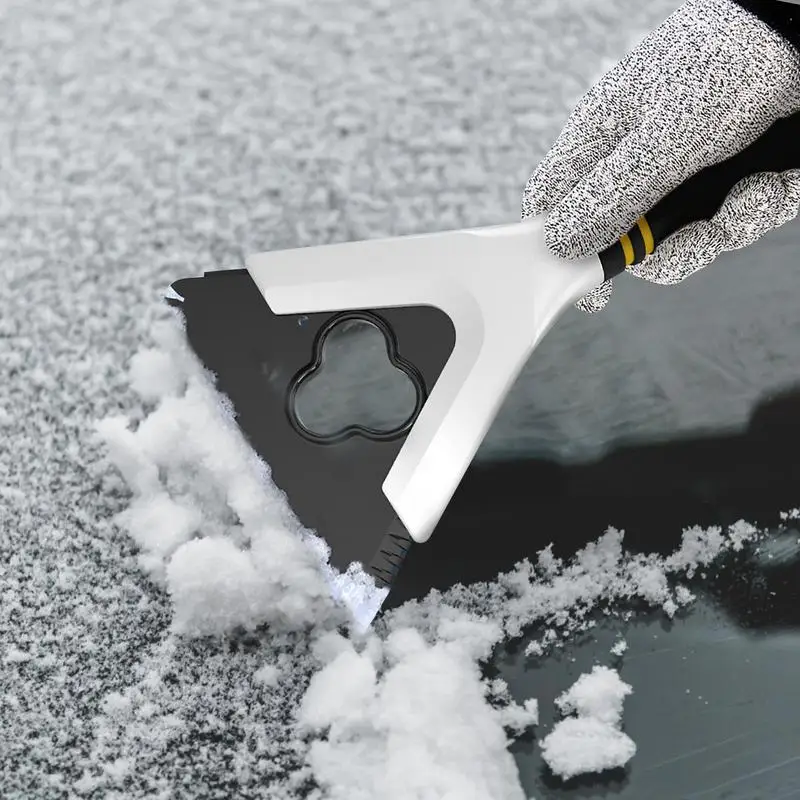 

Multifunctional Snow Shovels Frost Snow Scraper Squeegee Portable and Compact Vehicles Cleaning Tool for SUV Trucks Off-Road