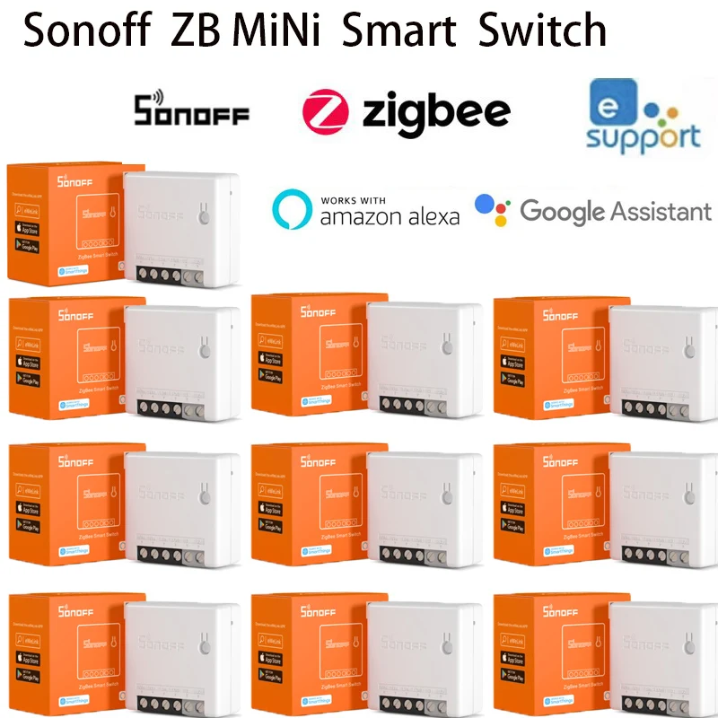 Sonoff ZBmini - Micromodule interrupteur ON/OFF ZigBee compatible eWelink,  Lidl Home, Smart Life, Jeedom, eedomus, etc. 