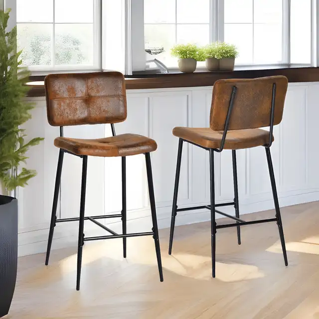 Vintage Counter Height Bar Stools 1