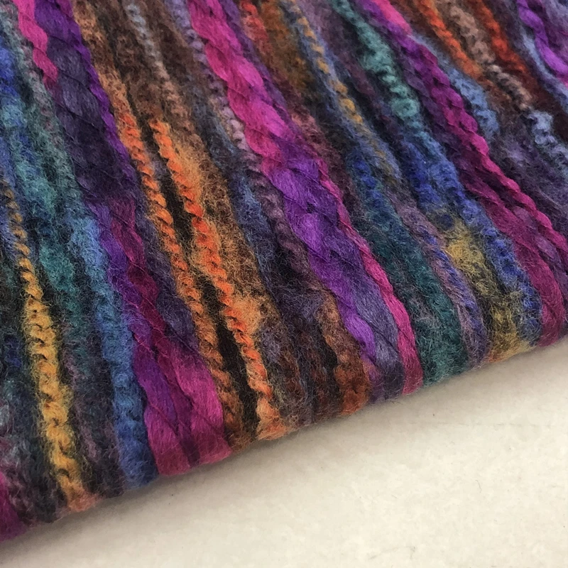 Gradient Knitted Wool Fabric 2