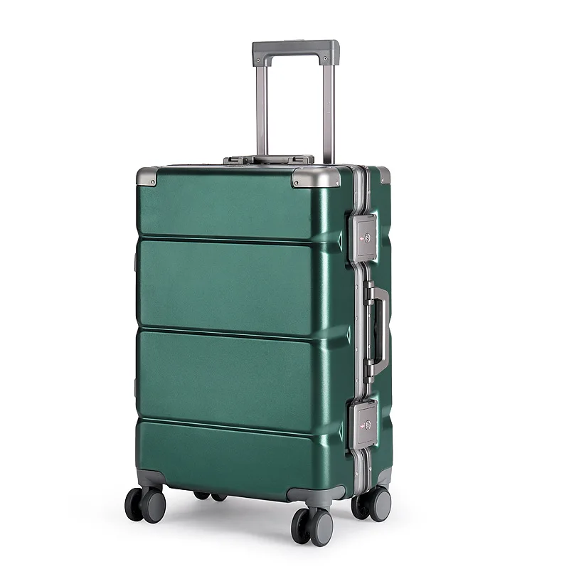 20 inch carrier aluminum frame maletas viaje roller luggage sturdy and durable, thickened TSA lock for both men and women