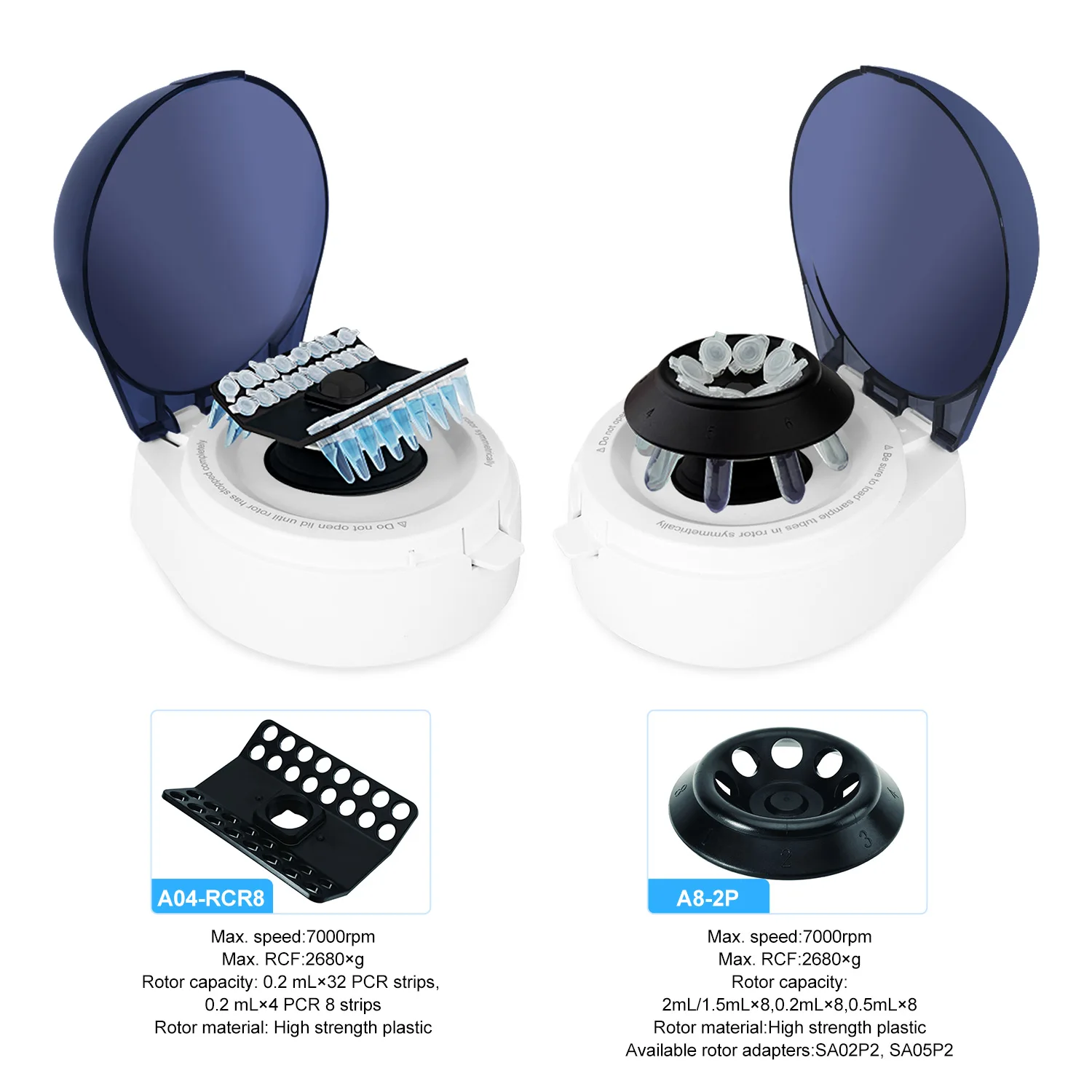 Laboratory Mini Pcr Centrifuge 7000rpm Fixed Speed Medical Blood Plasma Centrifuge Mini-4K Compatible with 2mL Tube centrifuge machine,pcr centrifuge tube