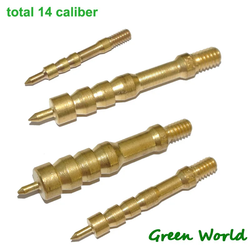 GreenWorldSolidBrassJagGunCleanBrassPointedTip.jpg