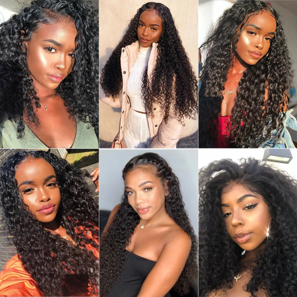 BEAUTY FOREVER Peruvian Hair Curly Weft 4 Bundles Natural Color 100% Virgin Human Hair Weaves 8-26 inch