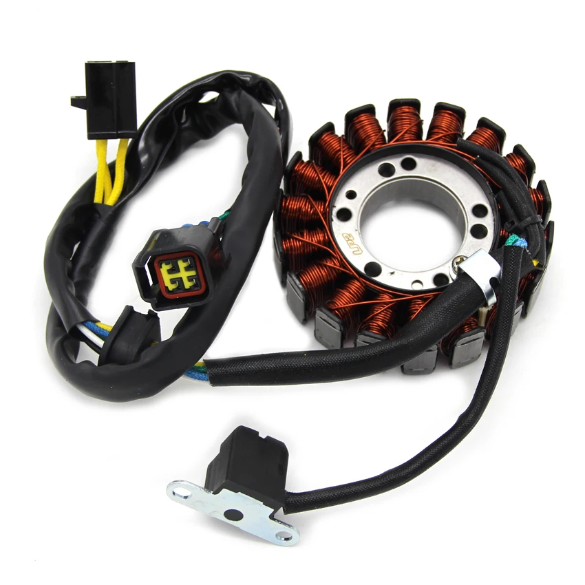 Motorrad Stator Spule Generator Comp Für Kawasaki KLX400 KLX400 KLX400R KLX400SR 2003-2004 OEM: 21003-S007 Moto Teile Ersetzen – Detail 2