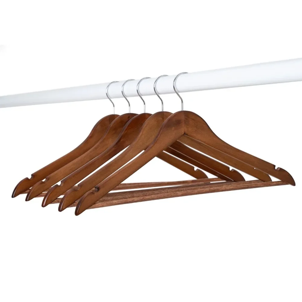 Solid Walnut Wood Suit Hangers, 60 Pack - AliExpress