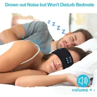 Fone Bluetooth Earphones Sports Sleeping Headband Elastic Wireless Headphones Music Eye Mask Wireless Bluetooth Headset Headband 5