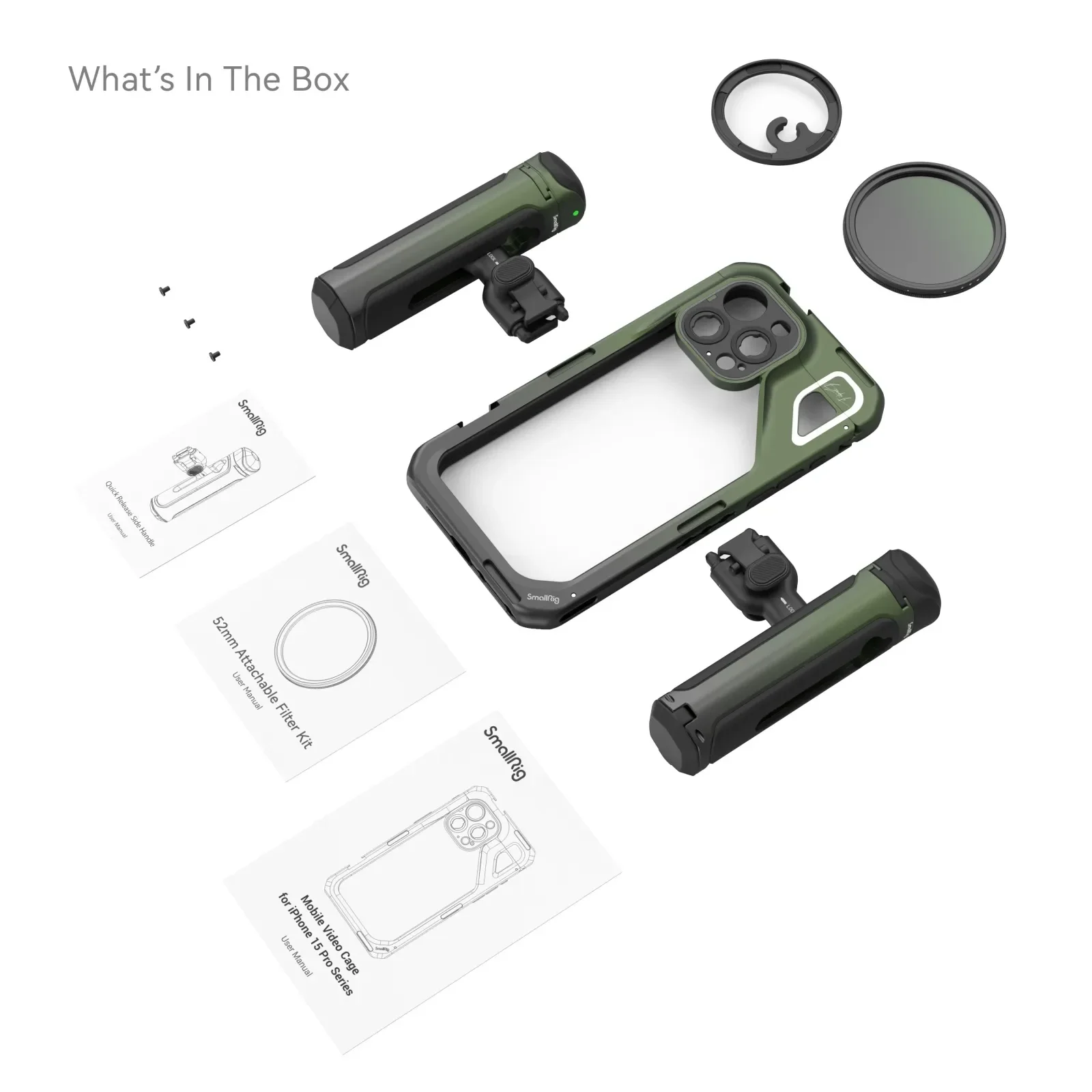 Mobile Vlogging Kit for iPhone 15 Pro - SmallRig