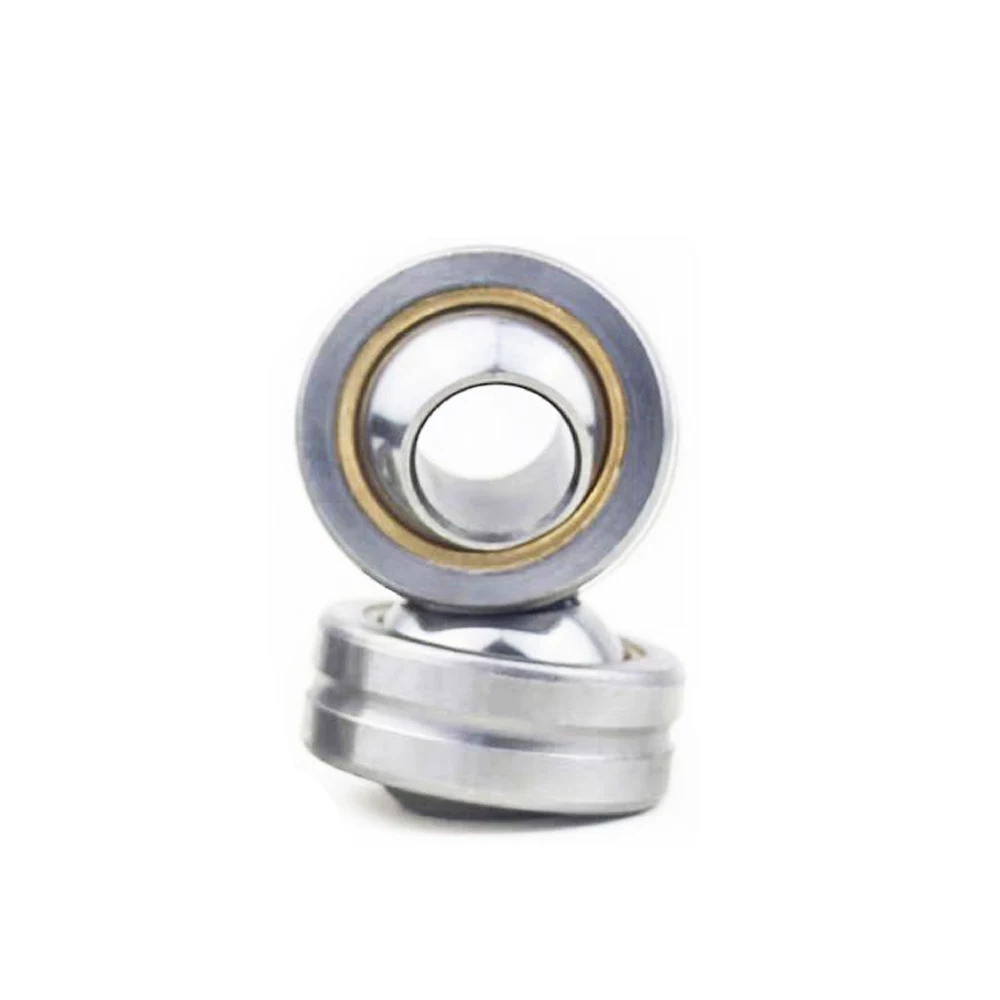 GEBK8S PB-8 8X22X12X9mm radial spherical plain bearing with self-lubrication for 8mm shaft