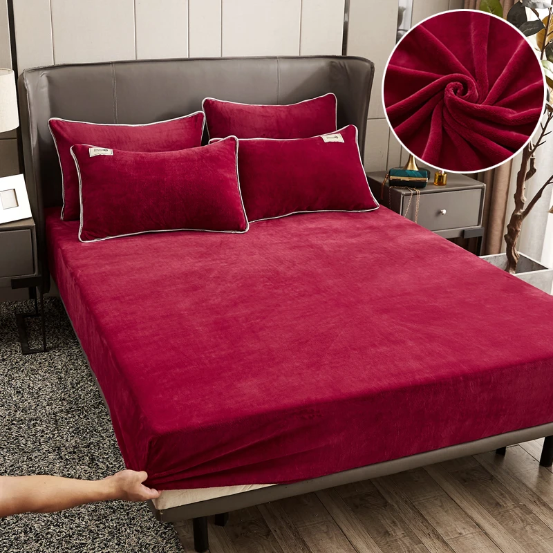 Warm Bed Sheets Winters Bed Sheet Double Size Warm Winter Fitted