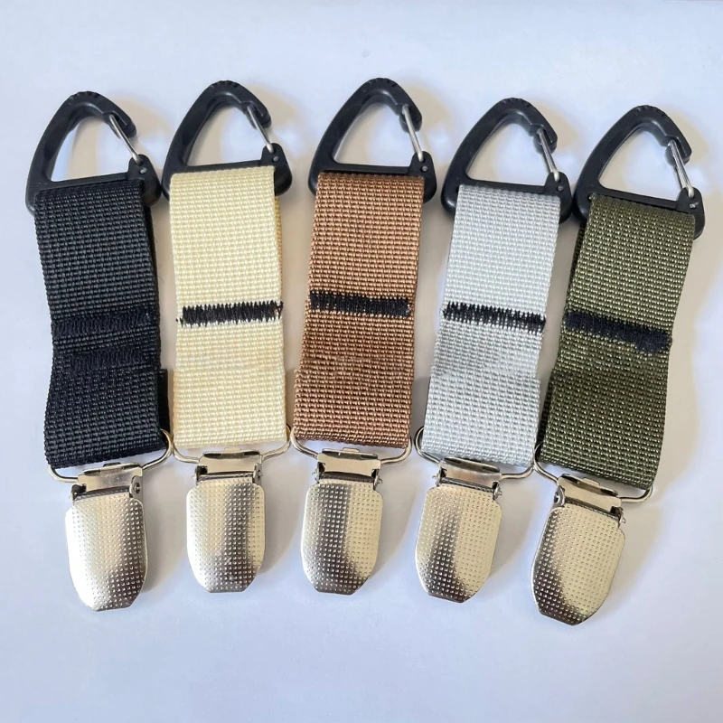 

Держатель для шляпы, зажим для кошелька, эластичный зажим для шляпы, зажим для крепления на сумке, шляпе, рюкзаке DXAA