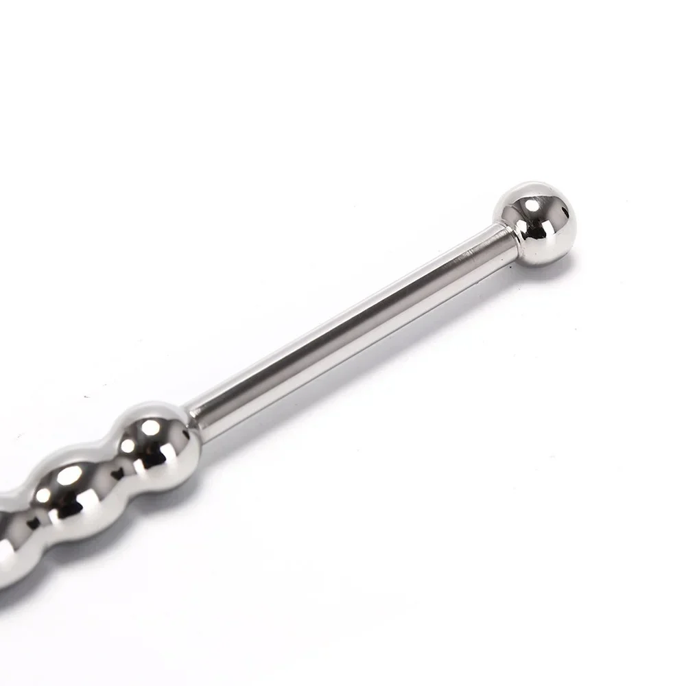 Stainless Steel Urethral Amplifier WAKEWAY for Sound Production Penis Plug Urethral Bead Toy Male Catheter Plug