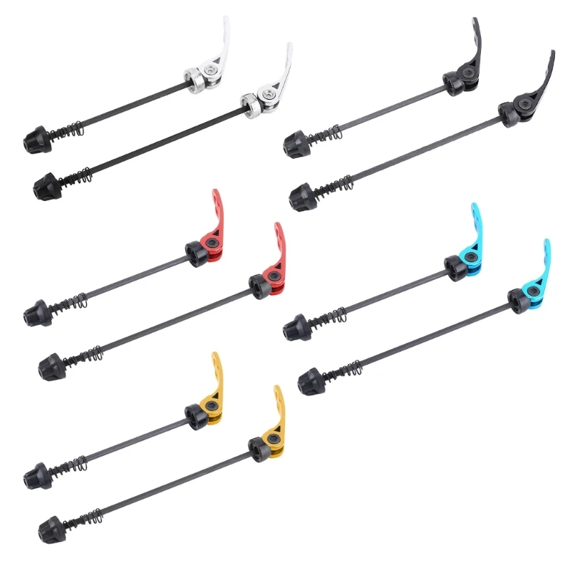 

yunyun 2 Pcs Bicycles Quick Release Lever Replacement Quick Release Axles Skewers Lever
