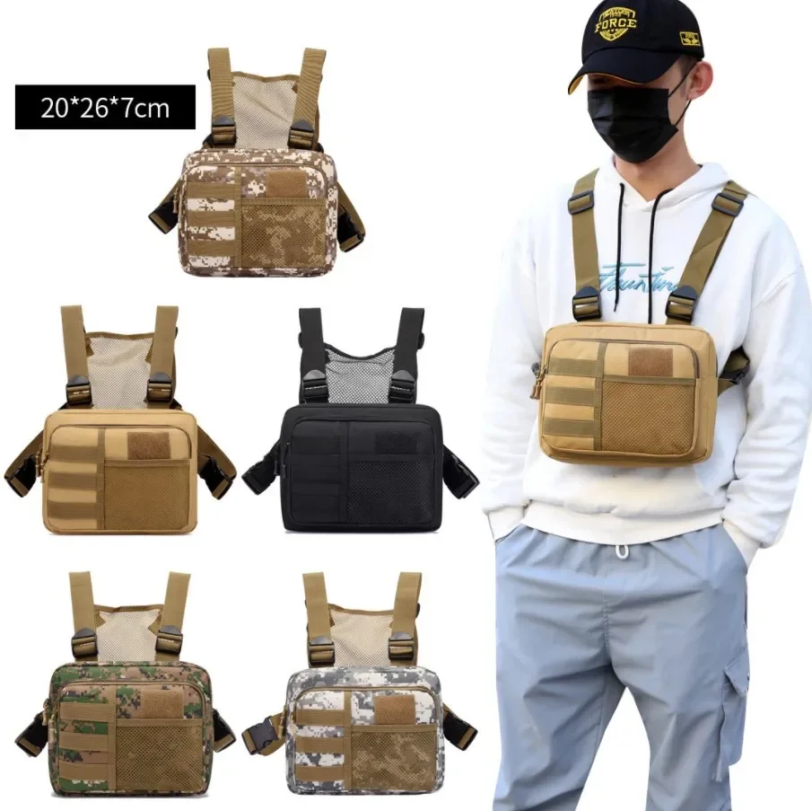 

Packs 2022 Chest Vest Men Chest Man Chest Crossbody For Tactical Outdoor 2022Fashion Vest Punck Bags Streetwear Bag Bag Rig