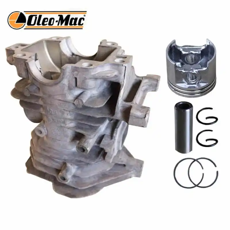 

GENUINE GS370 CYLINDER PISTON KIT 38MM CHROME FOR OLEO MAC 937 EFCO 137 35.2CC CHAINSAW ZYLINDER ASSEMBLY KOLBEN RING PIN CLIP