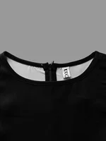 Gymystars Skinny Sleeveless Flower Print Dress Women's Evening Dresses Elegant Sexy Outfit Black White Flowers Party Dress Robe - Image 4