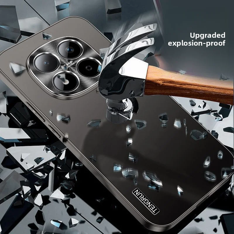 Luxury Electroplating Frosted Protective Phone Case - Shockproof