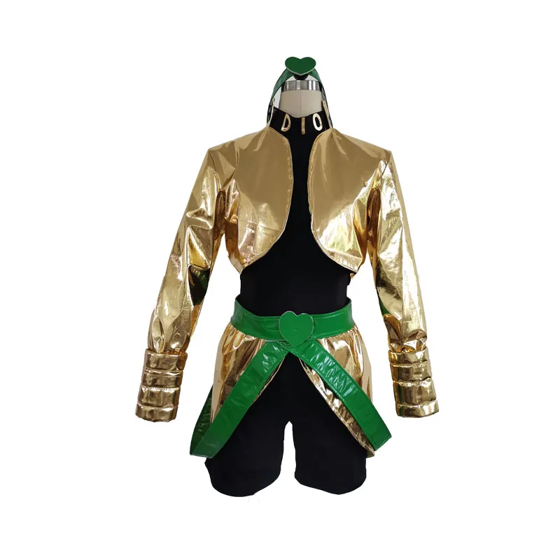 Yellow Gold Costume Anime JO JO Bizarre Adventure Dio Brando