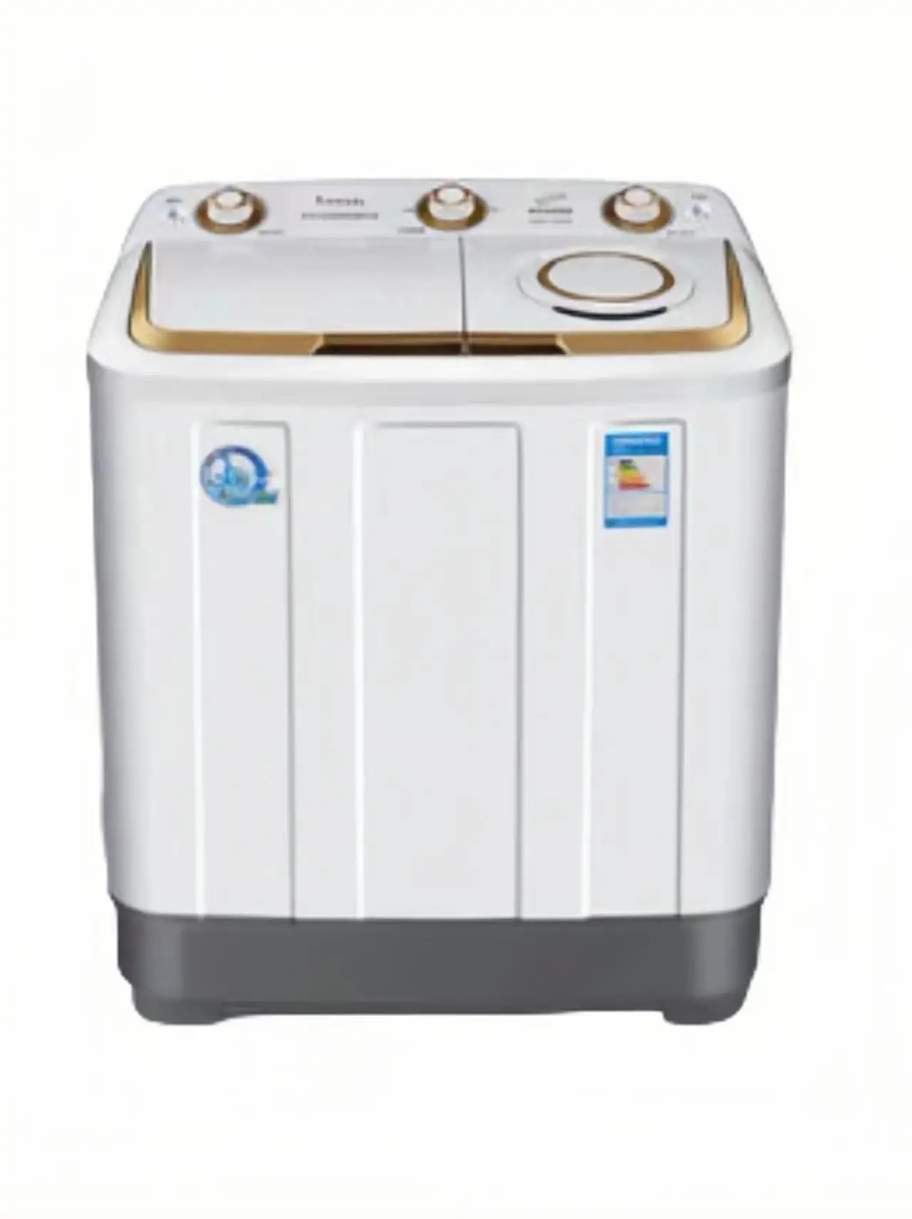 10-15kg Semi-automatic Home Washing Machine Large Capacity Double Cylinder Double Cylinder Bar Old Dormitory Small 5